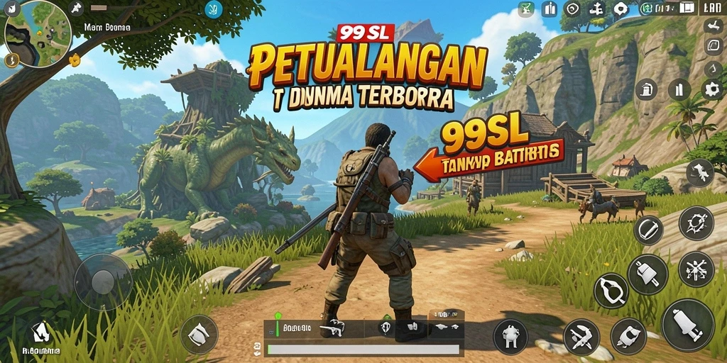 Gameplay Open World yang mendebarkan dan menarik di 99SL.