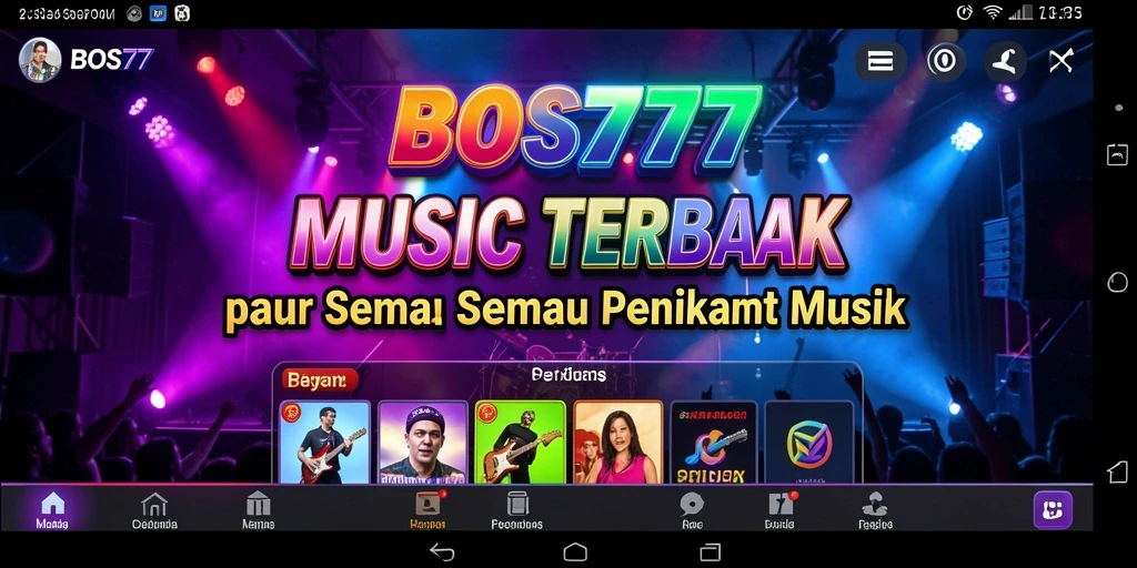 Tampilan gameplay BOS777 yang mengasyikkan dengan berbagai musik.