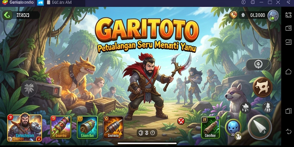 Tangkapan layar GARITOTO menampilkan pemain menjelajahi dunia petualangan yang menakjubkan.