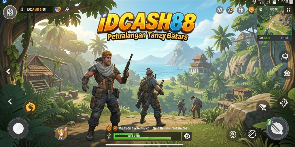 Tampilan gameplay Open World yang menakjubkan dan interaktif.