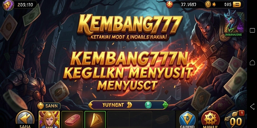 Tangkapan layar gameplay <strong>KEMBANG777</strong> dengan suasana Horror yang mencekam.