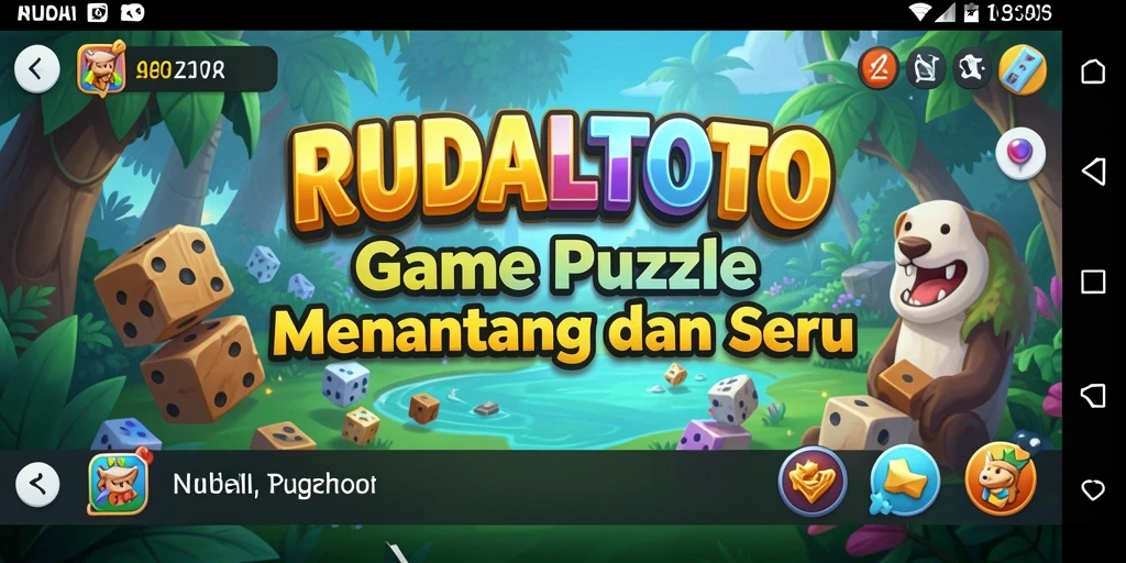 Tampilan gameplay RUDALTOTO yang menantang dan seru.
