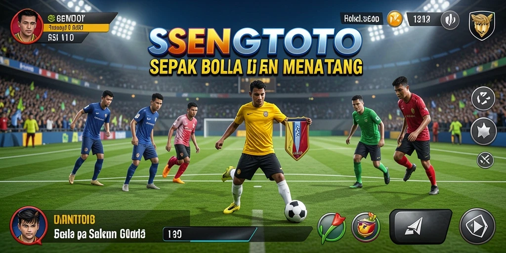 Tampilan gameplay SENGTOTO yang menegangkan dan seru.