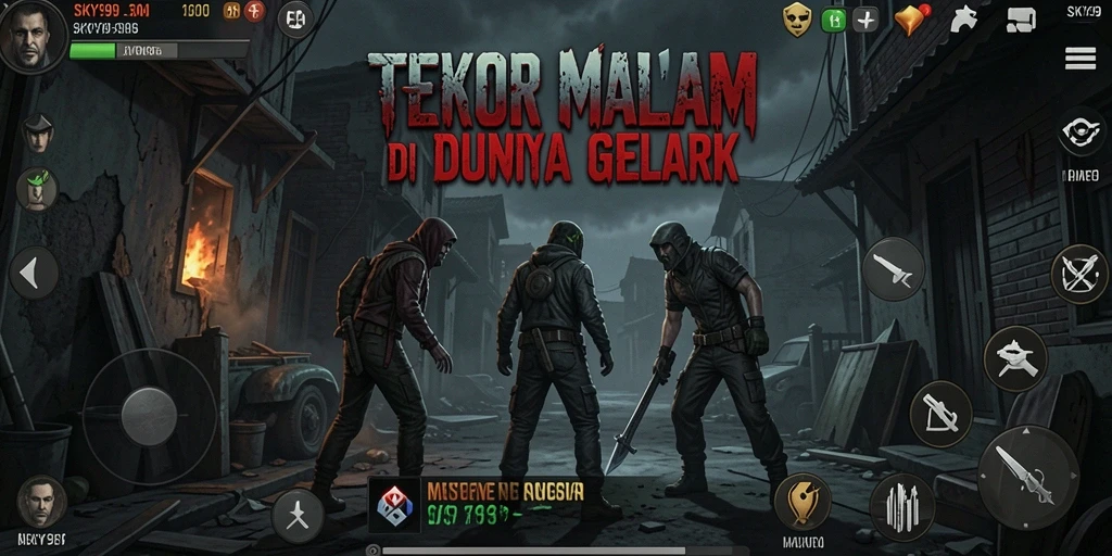 Gameplay HORROR yang mencekam dan penuh ketegangan.